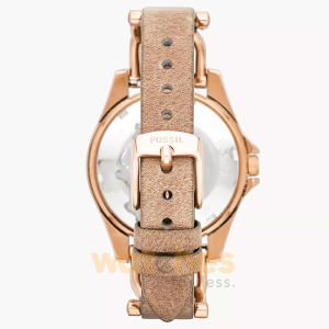 Fossil Women’s Quartz Beige Leather Strap Beige Dial 38mm Watch ES3466 (Without Tag) - Image 3
