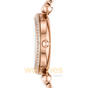Alternative view of Fossil Women’s Quartz Rose Gold Stainless Steel Mother Of Pearl Dial 28mm Watch ES4648 (Without Tag)