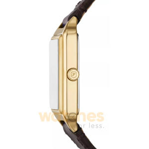 Alternative view of Fossil Women’s Quartz Dark Brown Leather Strap Brown Dial 23mm Watch ES5367 (Without Tag)