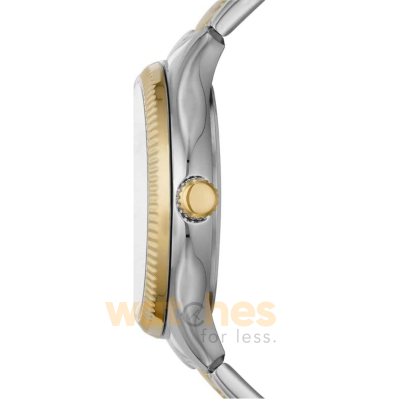 Fossil Women’s Quartz Two-Tone Stainless Steel Silver Dial 36mm Watch BQ3762 (Without Tag) - Image 2