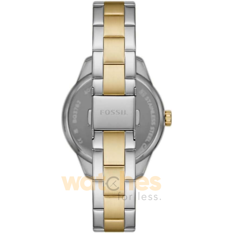 Fossil Women’s Quartz Two-Tone Stainless Steel Silver Dial 36mm Watch BQ3762 (Without Tag) - Image 3