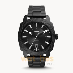 Fossil Men’s Quartz Black Stainless Steel Black Dial 49mm Watch FS5971 (Without Tag)