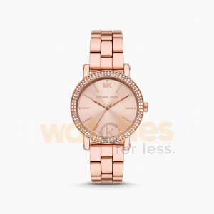 Michael Kors Women’s Quartz Rose Gold Stainless Steel Rose Gold Dial 38mm Watch MK7346