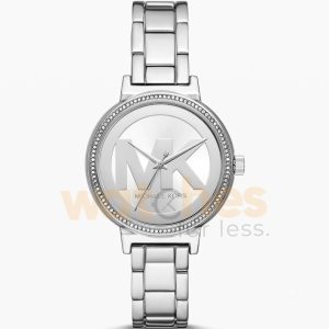 Michael Kors Women’s Quartz Silver Stainless Steel Silver Dial 36mm Watch MKO1053