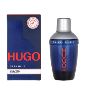 HUGO BOSS Dark Blue EDT Perfume For Men 75ML (Original Perfume) PO3833