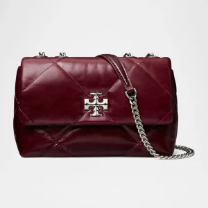 Tory Burch KIRA DIAMOND QUILT DISTRESSED SHOULDER BAG 169325