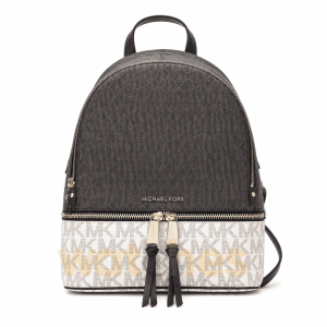 Michael Kors Rhea Color-Block Logo Backpack (Size: H31.75cm W26cm D12.7cm) 30S0GEZB2V212