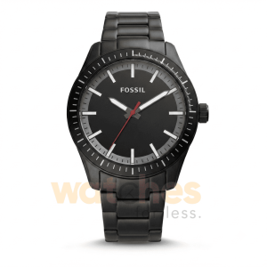 Fossil Men’s Quartz Black Stainless Steel Black Dial 44mm Watch BQ1268