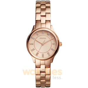 Fossil Women’s Quartz Rose Gold Stainless Steel Rose Gold Dial 30mm Watch BQ1571 (Without Tag)