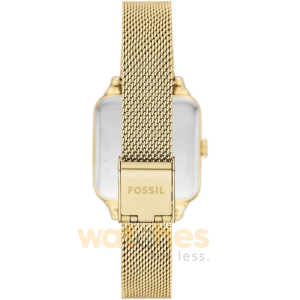 Fossil Women’s Quartz Gold Stainless Steel White Dial 28mm Watch BQ3972 (Without Tag) - Image 3