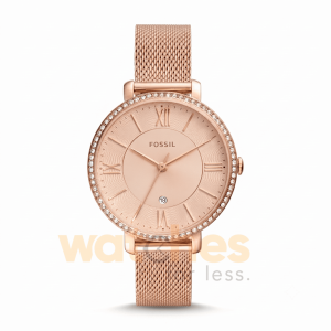 Fossil Women’s Quartz Stainless Steel Rose Gold Dial 36mm Watch ES4628