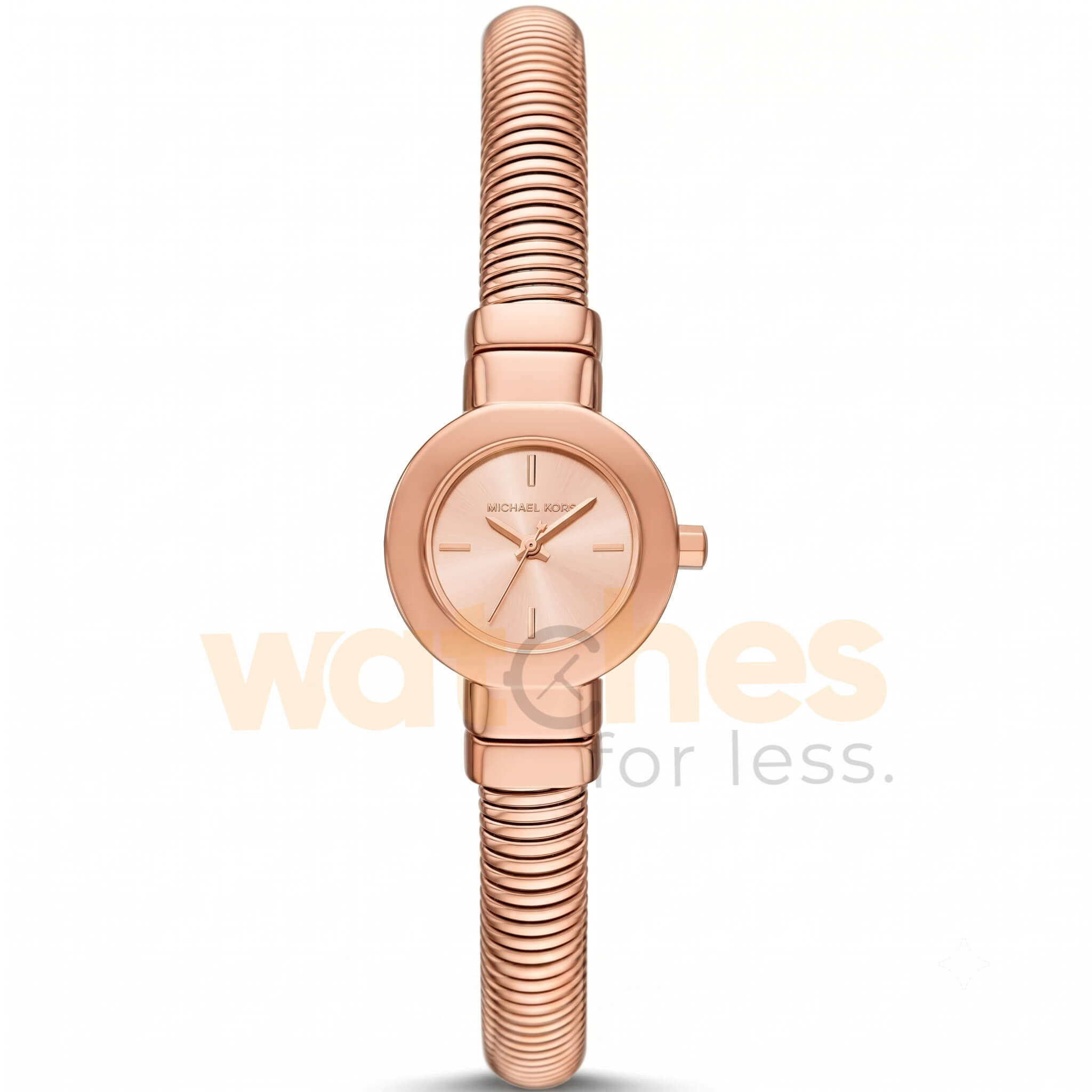 Michael Kors Women’s Quartz Rose Gold Stainless Steel Rose Gold Dial 21mm Watch MK7528