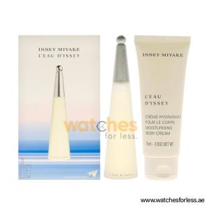 ISSEY MIYAKE WOMEN'S SET EDT 100ML+ 75ML BODY CREAM GIFT SET (WFL Ref GS1029)