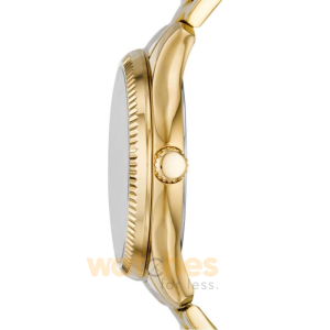 Alternative view of Fossil Women’s Quartz Gold Stainless Steel Gold Dial 36mm Watch BQ3692 (Without Tag)
