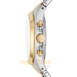 Alternative view of Fossil Women’s Quartz Two-Tone Stainless Steel Silver Dial 36mm Watch BQ3849 (Without Tag)