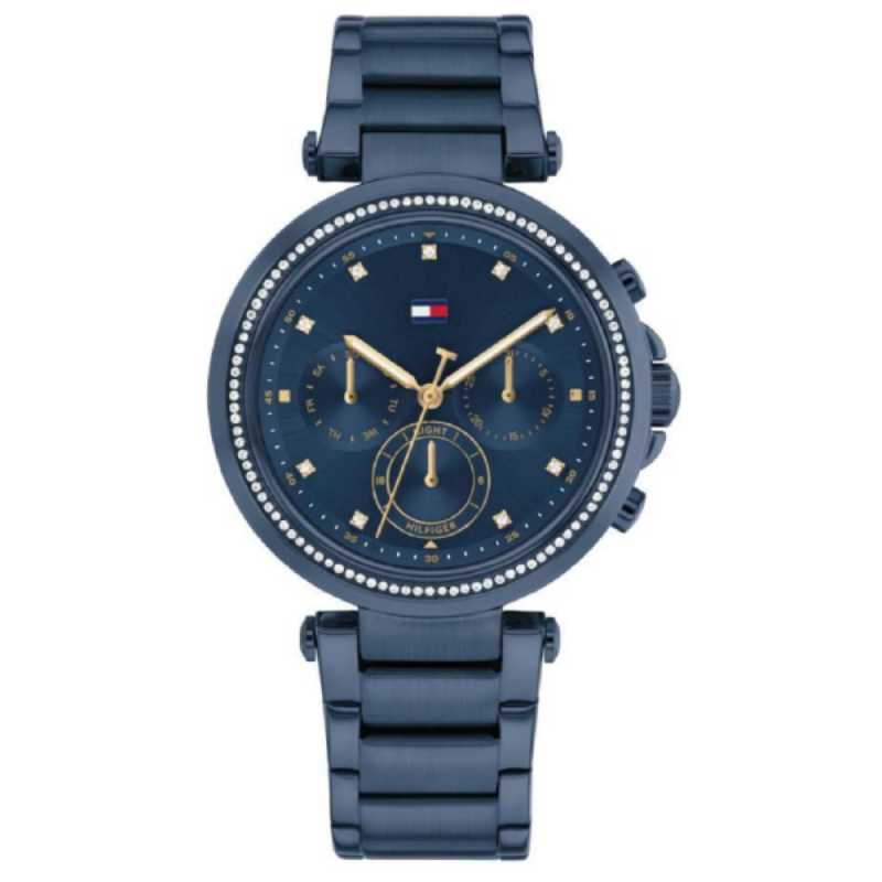 Tommy Hilfiger Women’s Quartz Blue Stainless Steel Blue Dial 34mm Watch 1782704