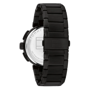 Tommy Hilfiger Men’s Quartz Black Stainless Steel Black Dial 44mm Watch 1792119