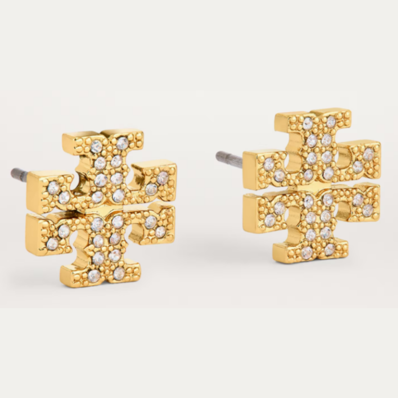 Tory Burch Kira Pave Stud Earrings 53423-783