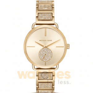 Michael Kors Women’s Quartz Gold Stainless Steel Gold Dial 36mm Watch MK3852 (Without Tag)