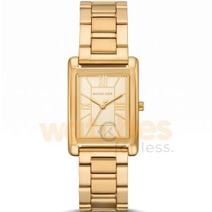 Michael Kors Women’s Quartz Gold Stainless Steel Gold Dial 26mm Watch MK4904