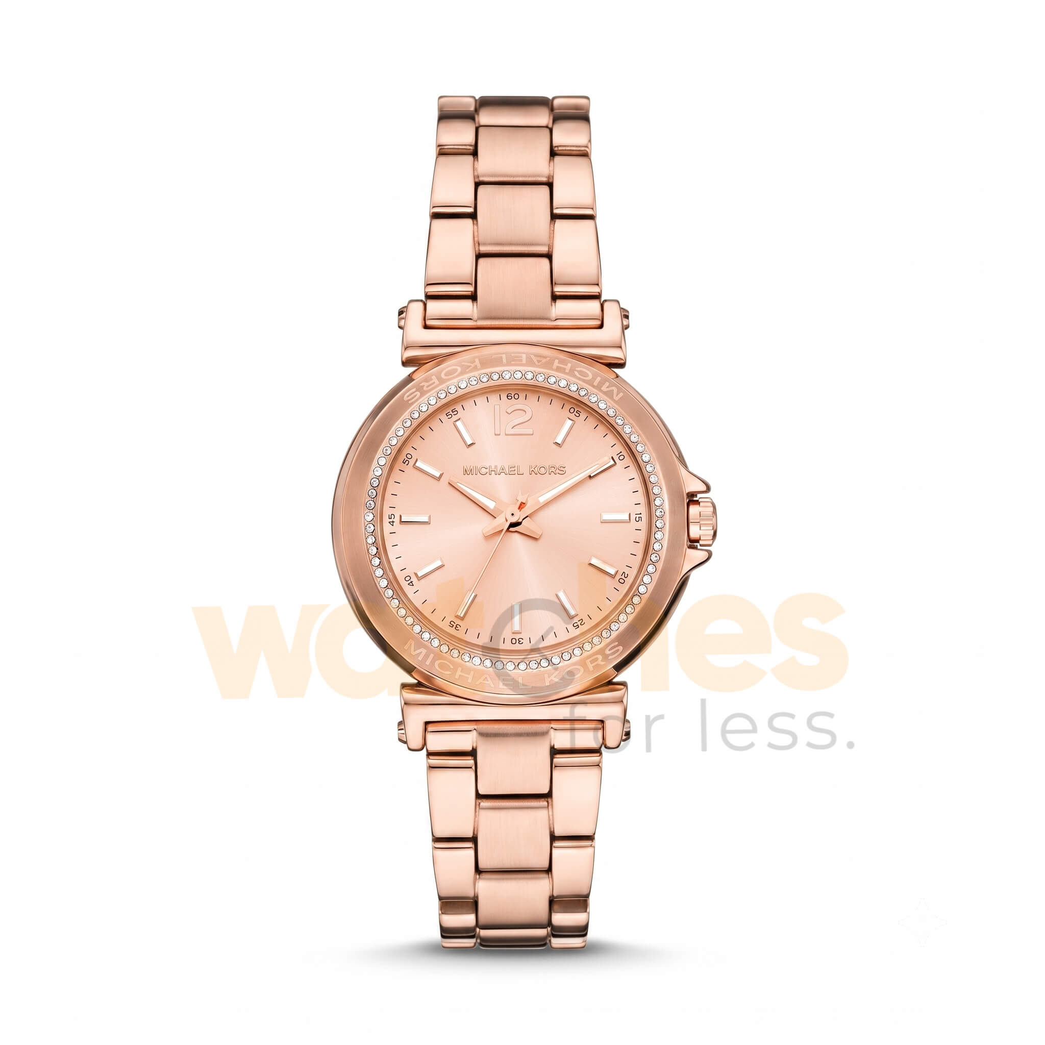 Michael Kors Women’s Quartz Rose Gold Stainless Steel Rose Gold Dial 33mm Watch MK7491
