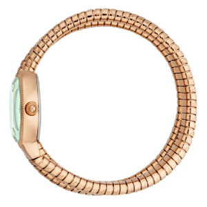 Just Cavalli Women’s Quartz Rose Gold Stainless Steel Green Dial 22mm Watch JC1L269M0045