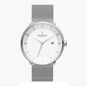 Nordgreen Unisex Quartz Silver Stainless Steel White Dial 36mm Watch PH36SIMESIXX