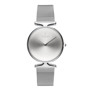Nordgreen Women’s Quartz Silver Stainless Steel Silver Dial 28mm Watch UN28SIMESIBM