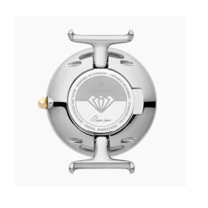 Nordgreen Women’s Quartz Two-tone Stainless Steel Silver Dial 28mm Watch UN28SI5LSGBMMG