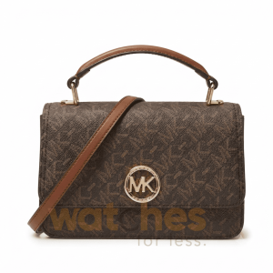 Michael Kors Delancey Small Empire Monogram Crossbody Bag (Size: W:20cm H:12cm D:17cm) 32T4GD8C5B