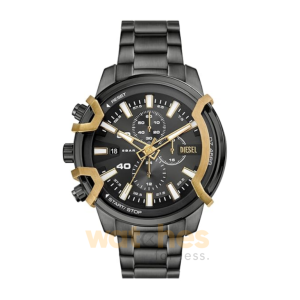 Diesel Men’s Chronograph Quartz Grey Stainless Steel Grey Dial 48mm Watch DZ4668 (Without Tag)