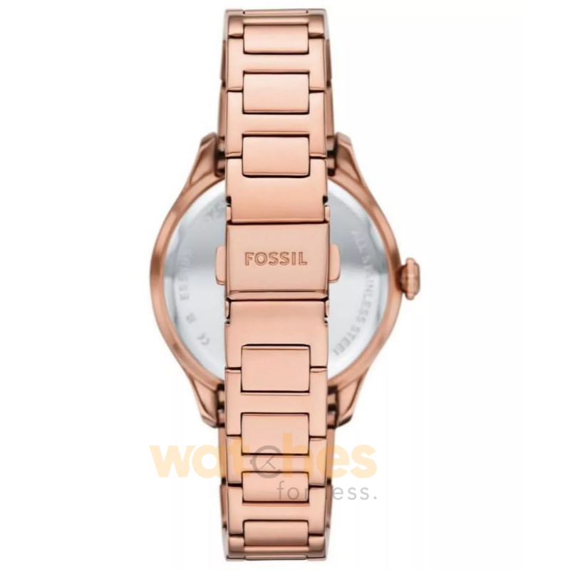 Fossil Women’s Quartz Rose Gold Stainless Steel Silver Dial 38mm Watch ES5394 (Without Tag) - Image 3