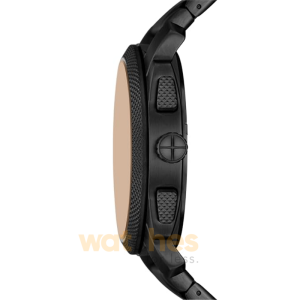 Alternative view of Fossil Men’s Chronograph Quartz Black Stainless Steel Brown Dial 44mm Watch FS6097 (Without Tag)