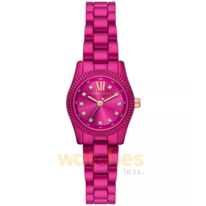 Michael Kors Women’s Quartz Pink Stainless Steel Pink Dial 26mm Watch MK4915 Limited Edition (Without Tag)