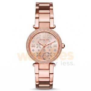 Michael Kors Women’s Quartz Rose Stainless Steel Rose Gold Dial 33mm Watch MK6470