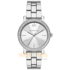 Michael Kors Women's Quartz Silver Stainless Steel Silver Dial 38mm Watch MK7549 (Without Tag)