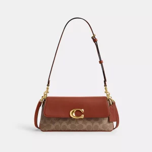 Coach Jet Shoulder Bag in Signature Canvas (Size: L24.8cm, H11.4cm, W5.1cm) CBA83