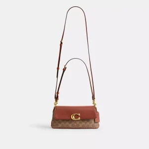 Alternative view of Coach Jet Shoulder Bag in Signature Canvas (Size: L24.8cm, H11.4cm, W5.1cm) CBA83