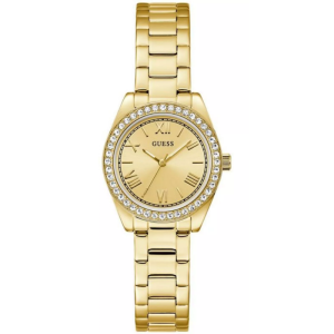 Guess Women’s Quartz Gold Stainless Steel Gold Dial 30mm Watch GW0841L7