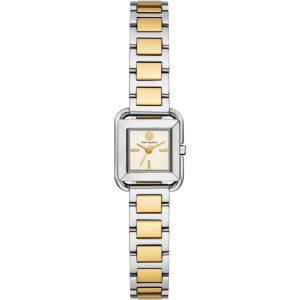 Tory Burch Women’s Quartz Two-Tone Stainless Steel Cream Dial 18mm Watch TBW6027