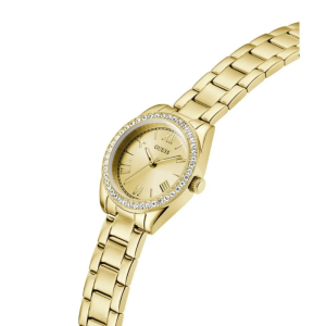Guess Women’s Quartz Gold Stainless Steel Gold Dial 30mm Watch GW0841L7