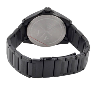 Armani Exchange Men’s Quartz Black Stainless Steel Black Dial 44mm Watch AX2620 (Shelf Leftover)