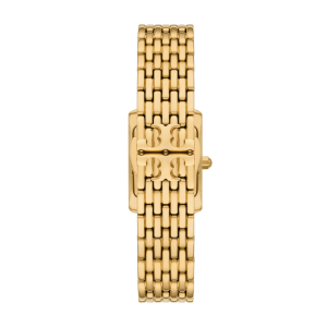 Tory Burch Women’s Quartz Gold Stainless Steel Mother Of Pearl Dial 19mm Watch TBW1082