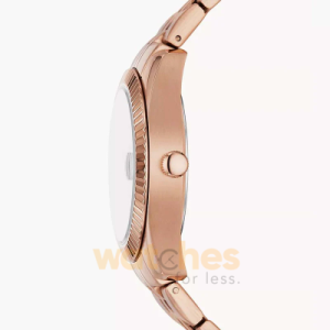 Alternative view of Fossil Women’s Quartz Rose Gold Stainless Steel Brown Dial 32mm Watch ES5324 (Without Tag)