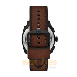 Fossil Men’s Chronograph Quartz Brown Leather Strap Brown Dial 42mm Watch FS6102 (Without Tag) - Image 3
