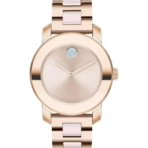 Add to wishlist Movado Women’s Quartz Swiss Made Rose Gold Stainless Steel Rose Gold Dial 36mm Watch 3600639 (Shelf Leftover)