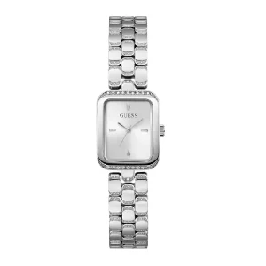 Guess Women’s Quartz Silver Stainless Steel Silver Dial 22mm Watch GW0865L1