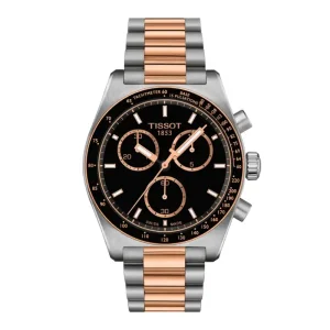TISSOT Men’s Quartz Swiss Made Two-tone Stainless Steel Black Dial 40mm Watch T149.417.22.051.01