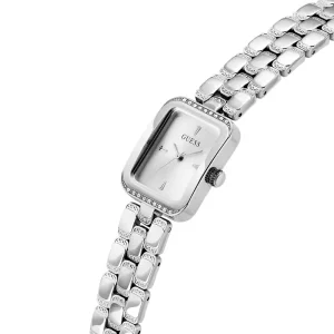 Guess Women’s Quartz Silver Stainless Steel Silver Dial 22mm Watch GW0865L1