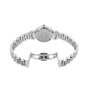 Emporio Armani Women’s Quartz Silver Stainless Steel Light Green Dial 28mm Watch AR11667